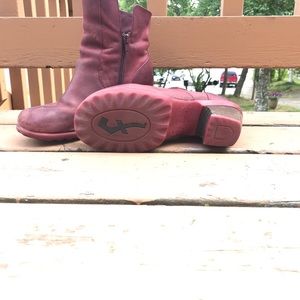 Fluevog ankle boots.